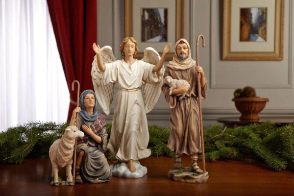 16-Piece Real Life Nativity - 14" Scale - Image 4