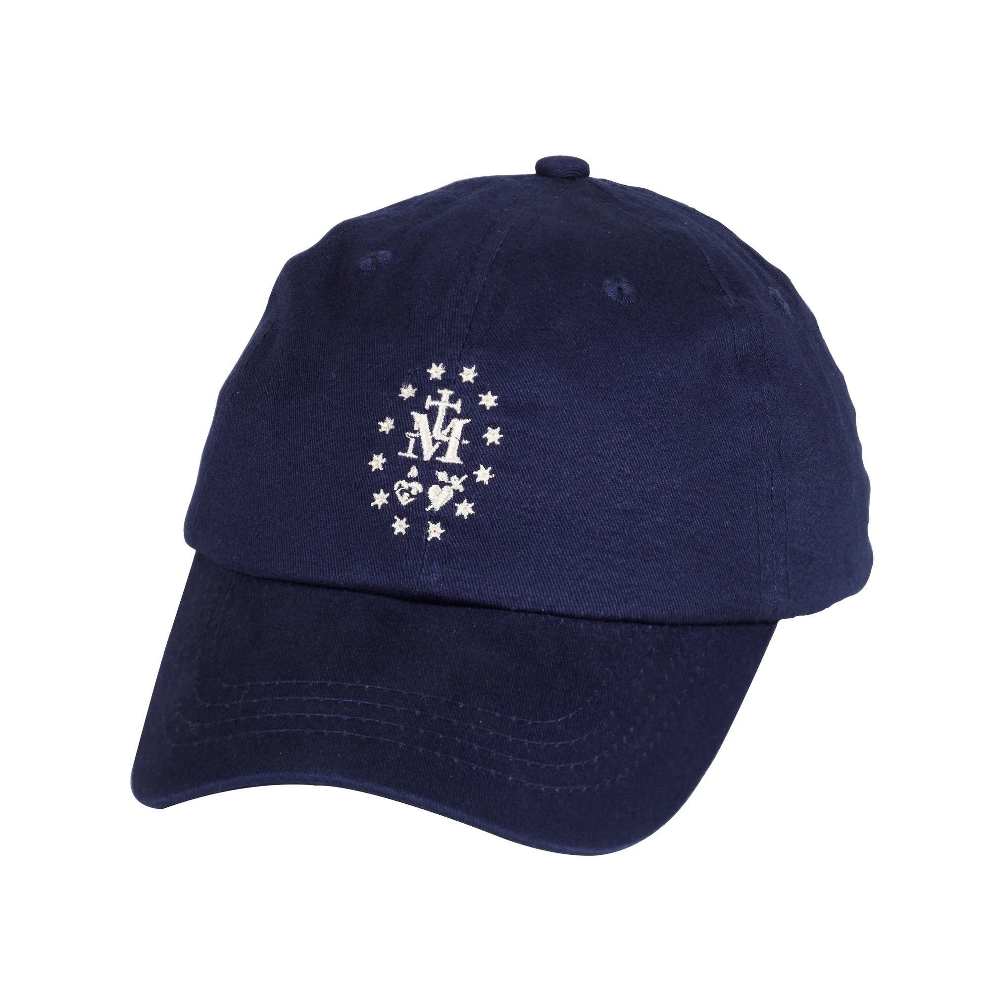 Adjustable Miraculous Medal Ball Cap - Color Options - Image 4