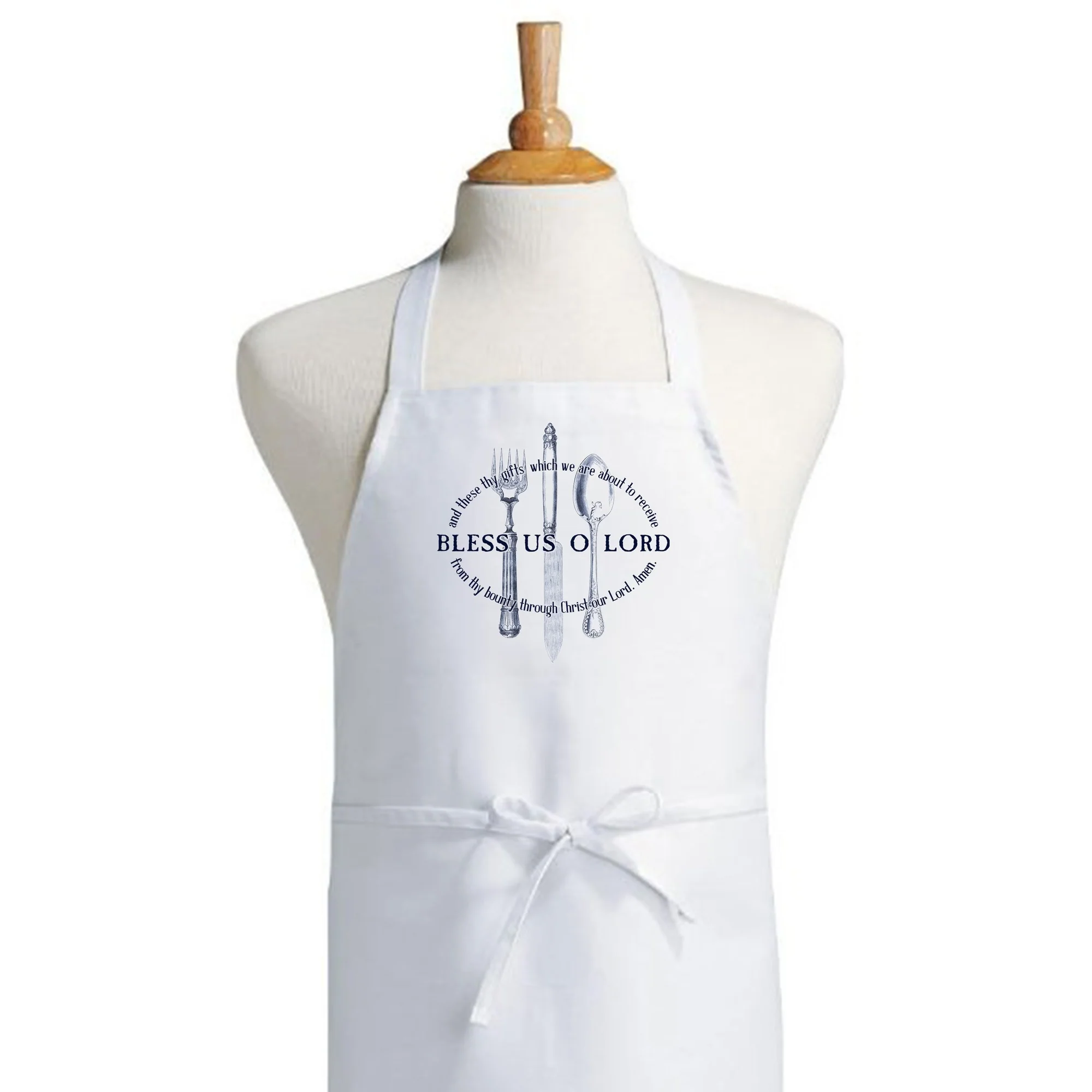 Bless Us O Lord Apron - Image 2