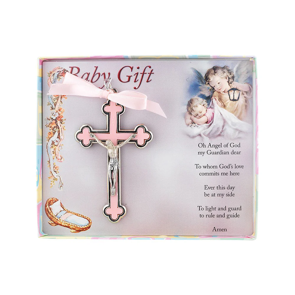 Budded Baby Crucifix