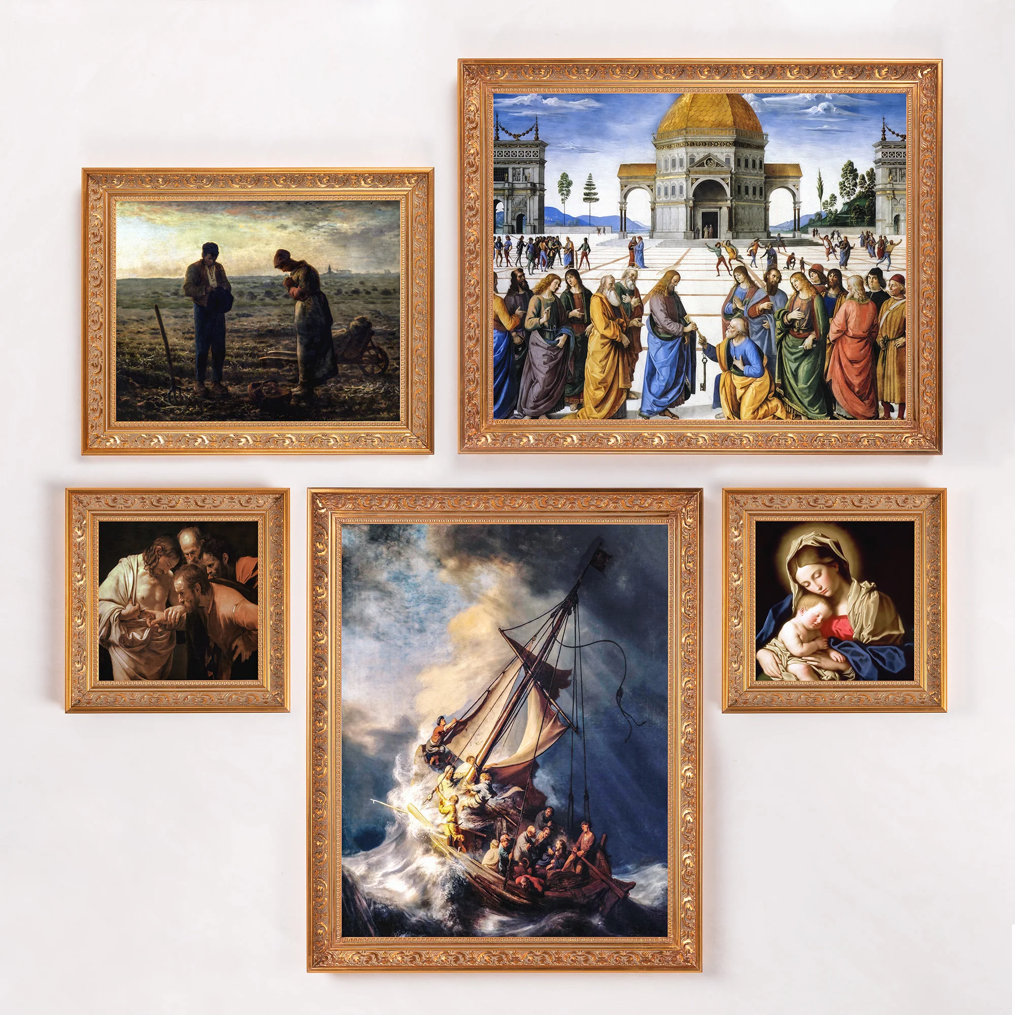 Dyce's Virgin & Child Framed Canvas - Sacred Classics Collection - Image 5