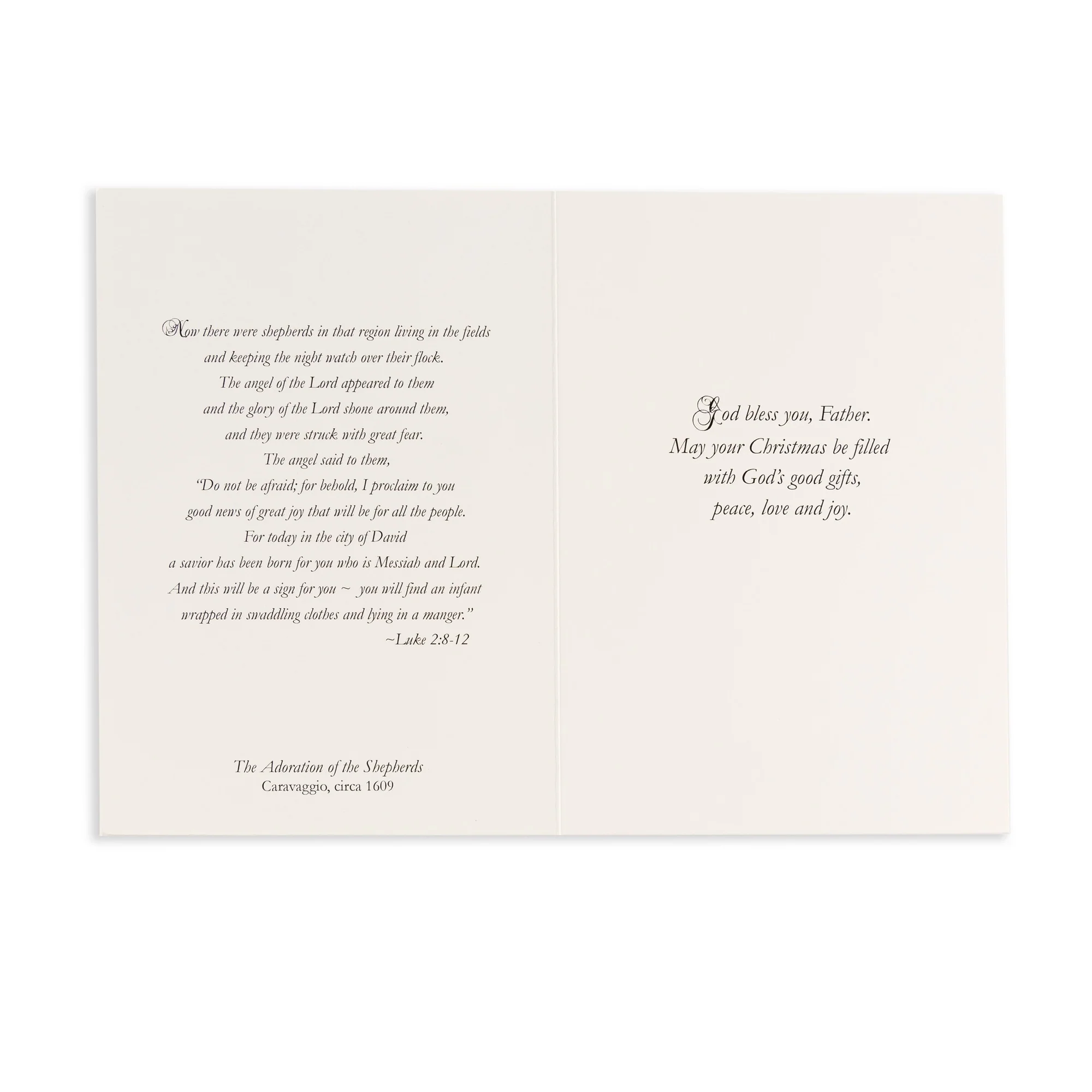 God Bless Our Priest Christmas Card - Image 3
