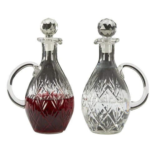 Hand Blown Glass Two Piece Cruet Set - Image 2