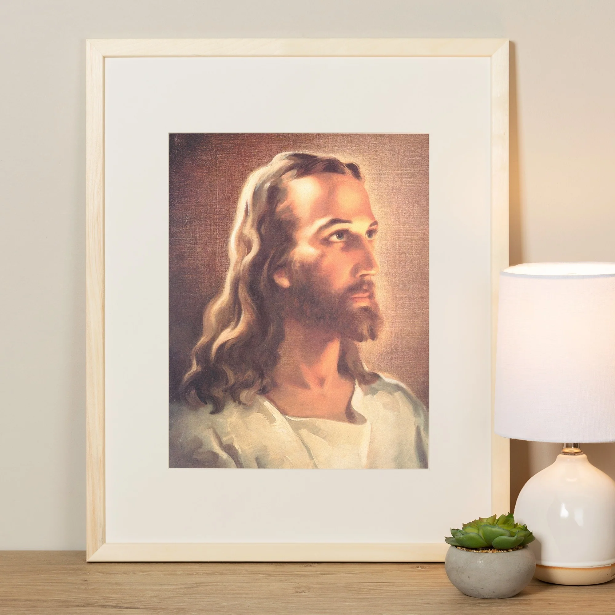 Head of Christ Framed Print - Image 7