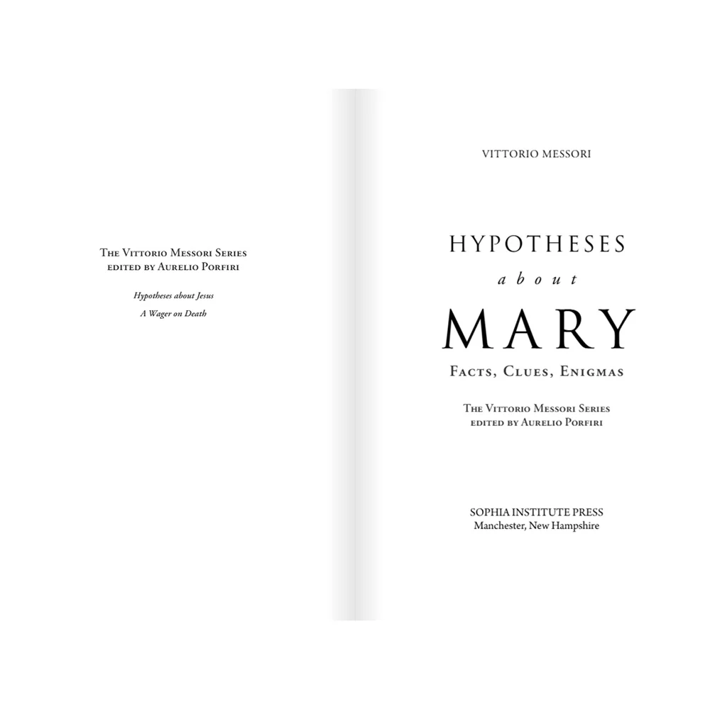 Hypotheses About Mary: Facts, Clues, Enigmas - Image 10
