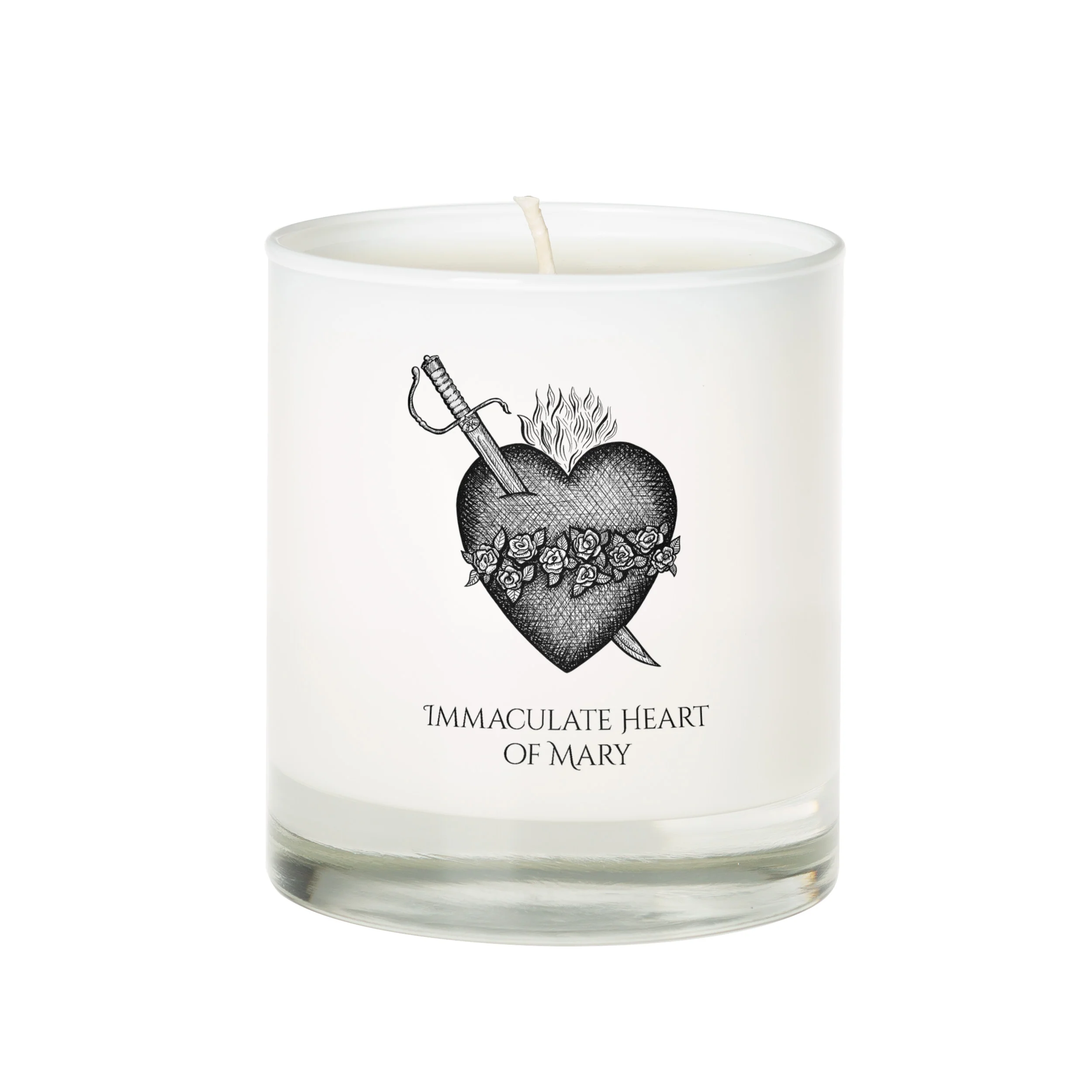 Immaculate Heart Candle - Image 3