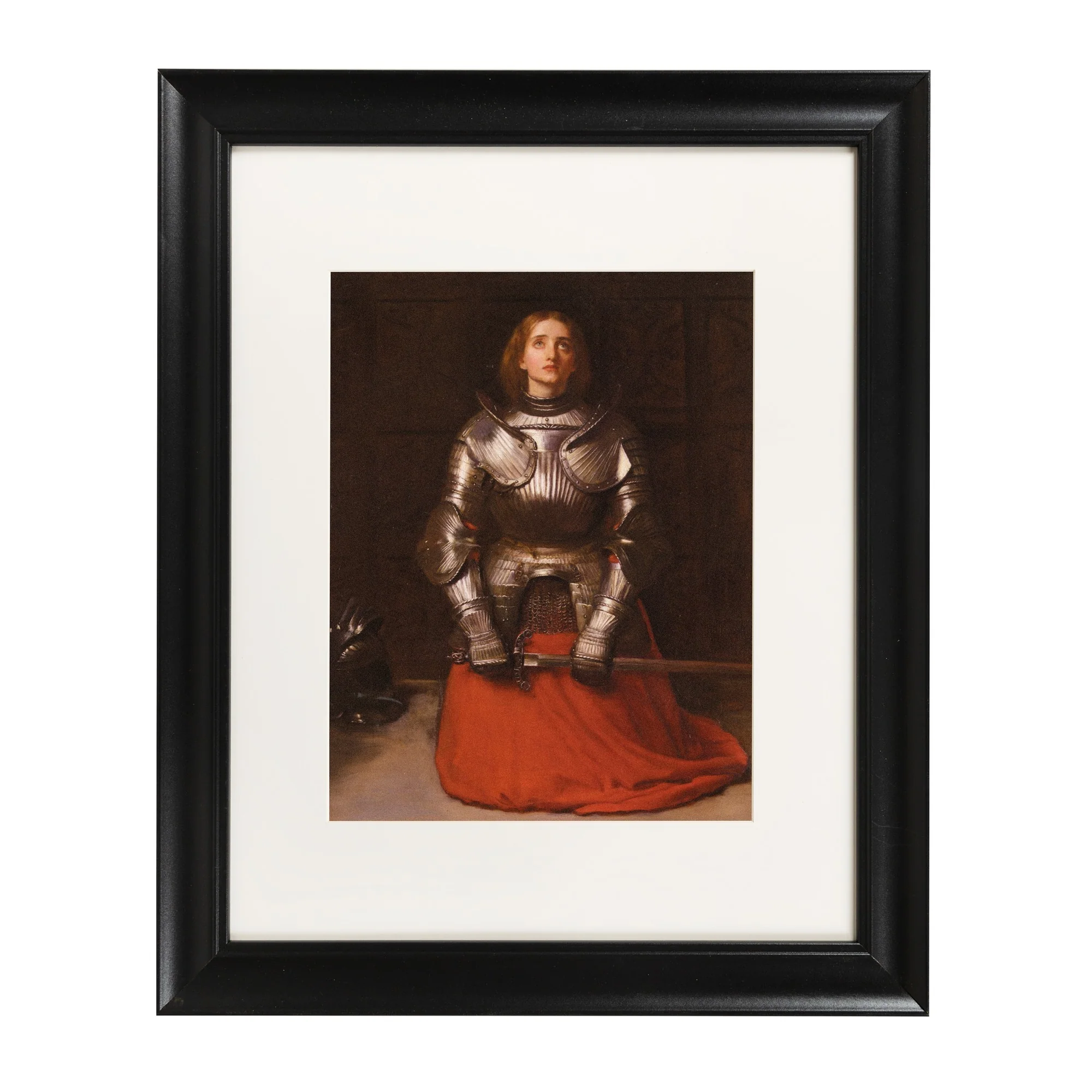 Joan of Arc Millais Framed Print - Image 2