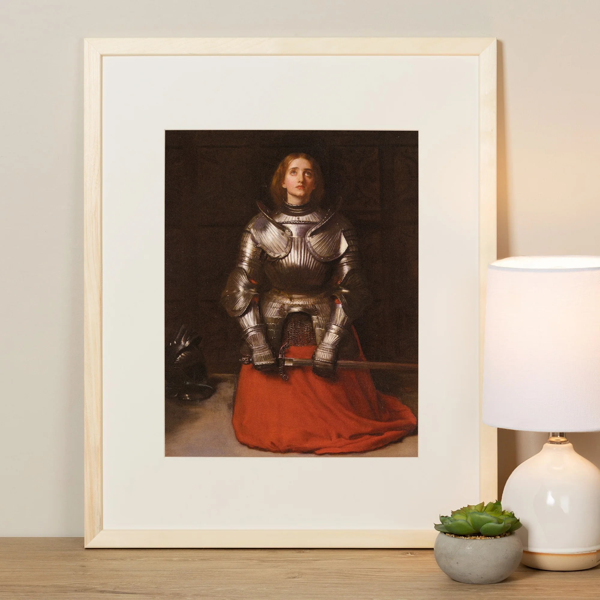 Joan of Arc Millais Framed Print - Image 6