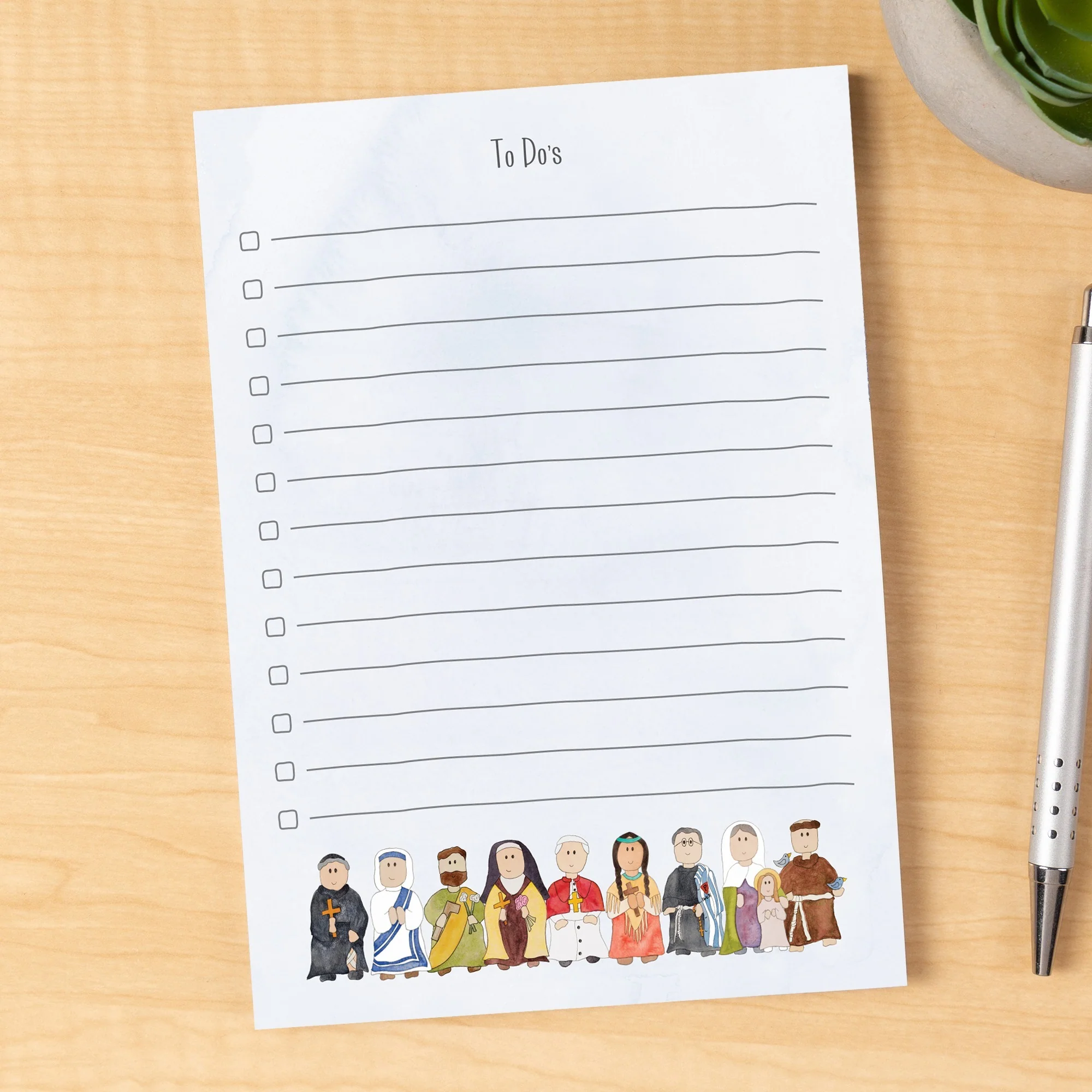 Junior Saint To-do List Notepad