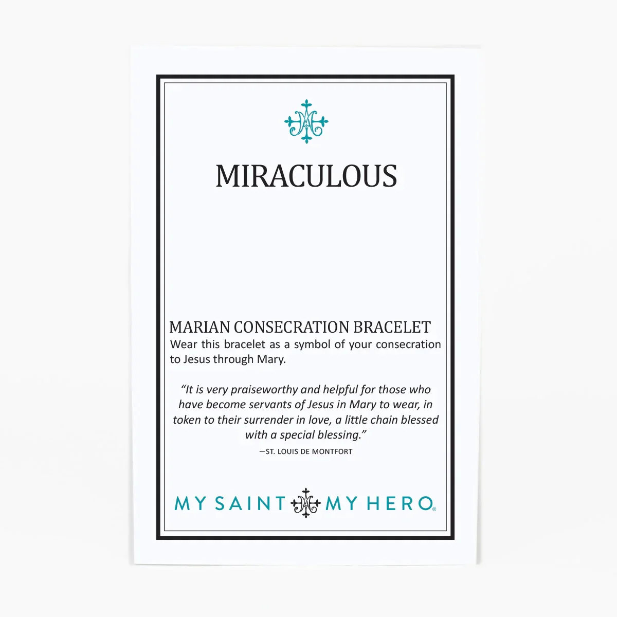 Miraculous Medal Marian Consecration Bracelet - Multiple Colors - Image 4