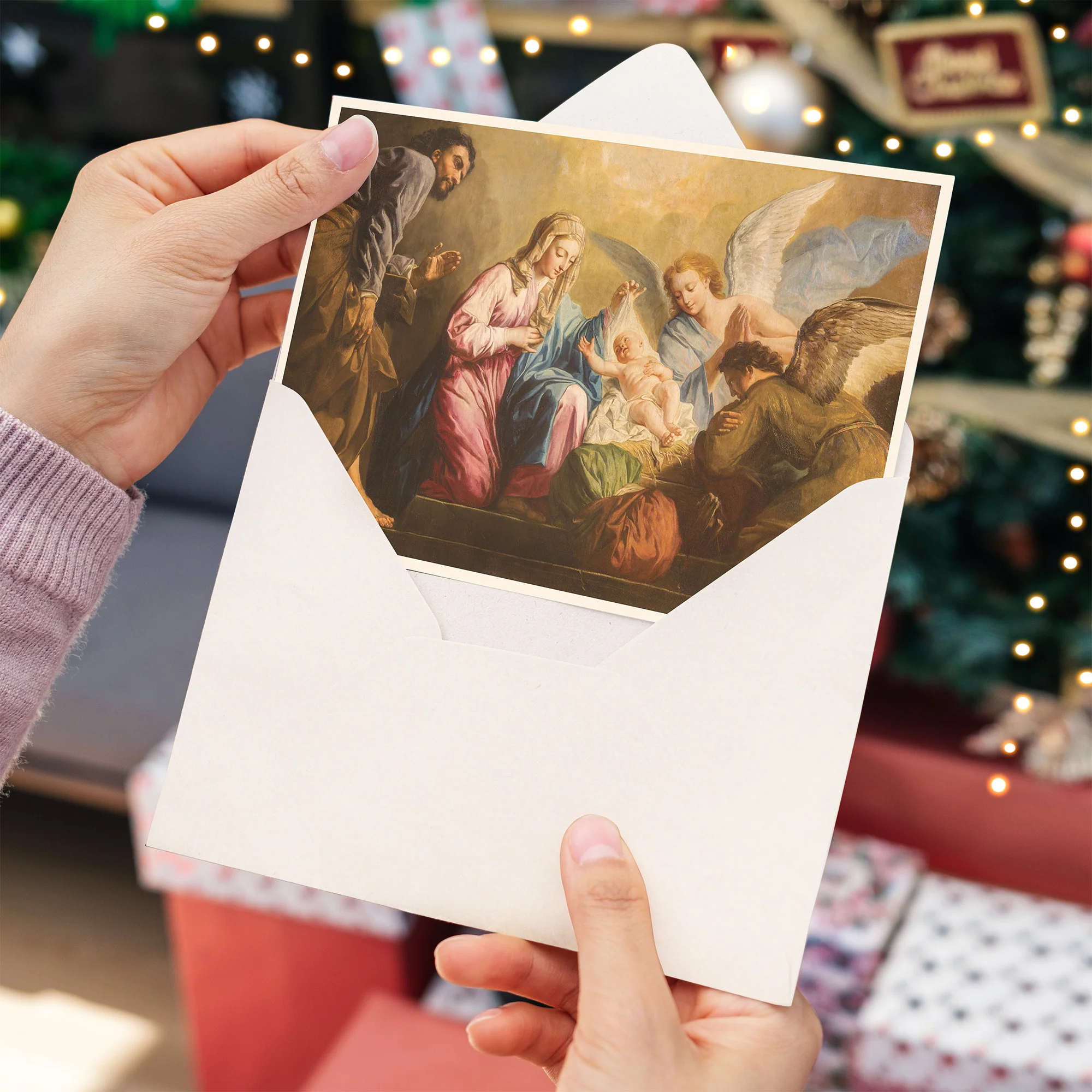 Pellegrini's Nativity Christmas Cards - Set of 20 - Image 3