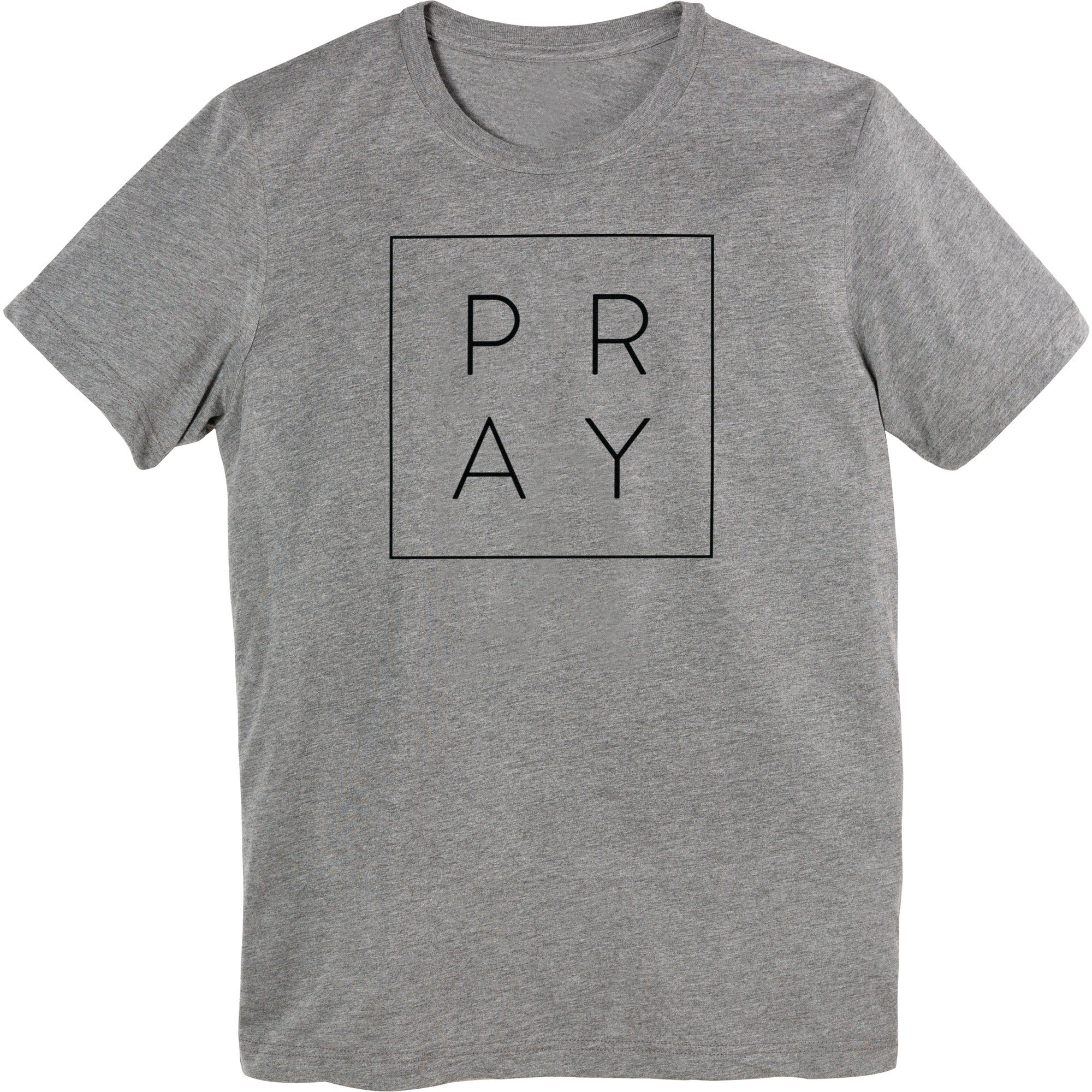 Pray Box T-Shirt Grey - Image 2