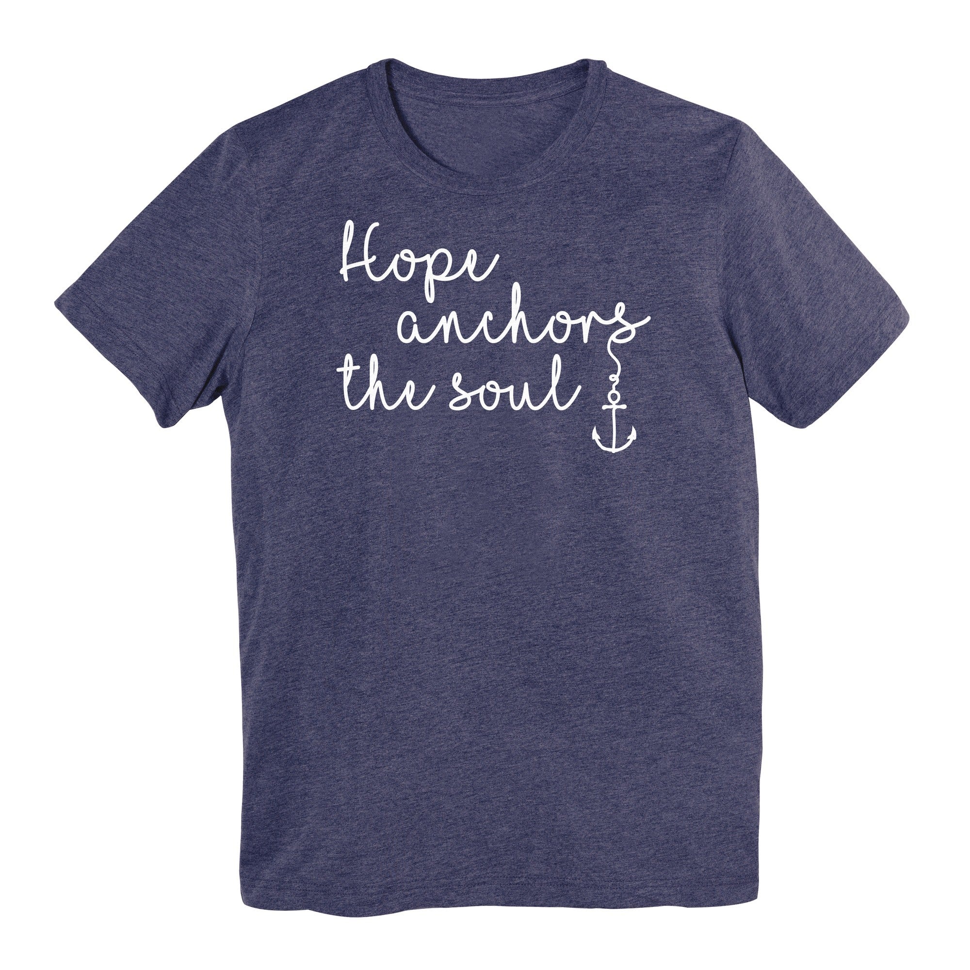 PrayStrong Hope Anchors the Soul Short Sleeve T-Shirt - Image 5