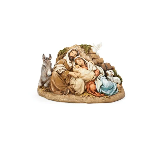 Resting Holy Family Nativity Scene - Image 3