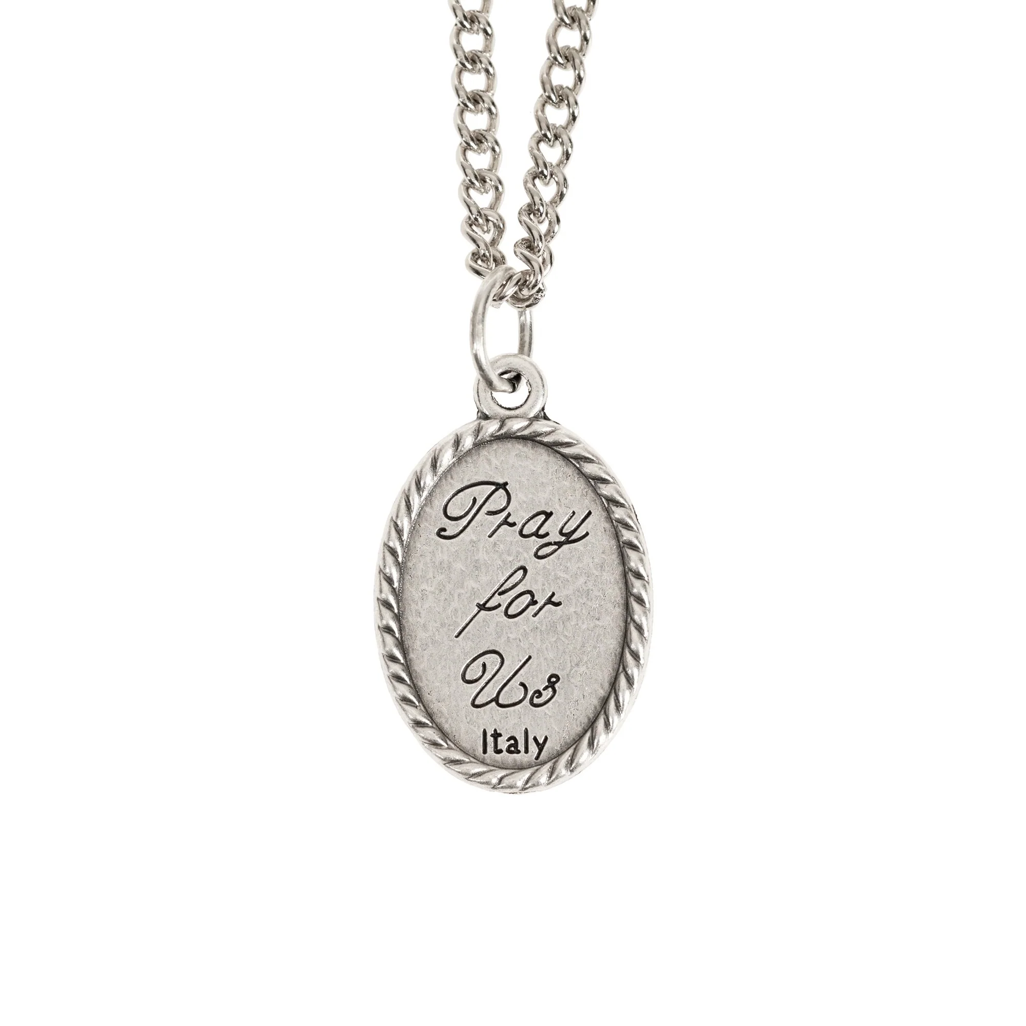 Roped St. Michael Medal Necklace - Image 2
