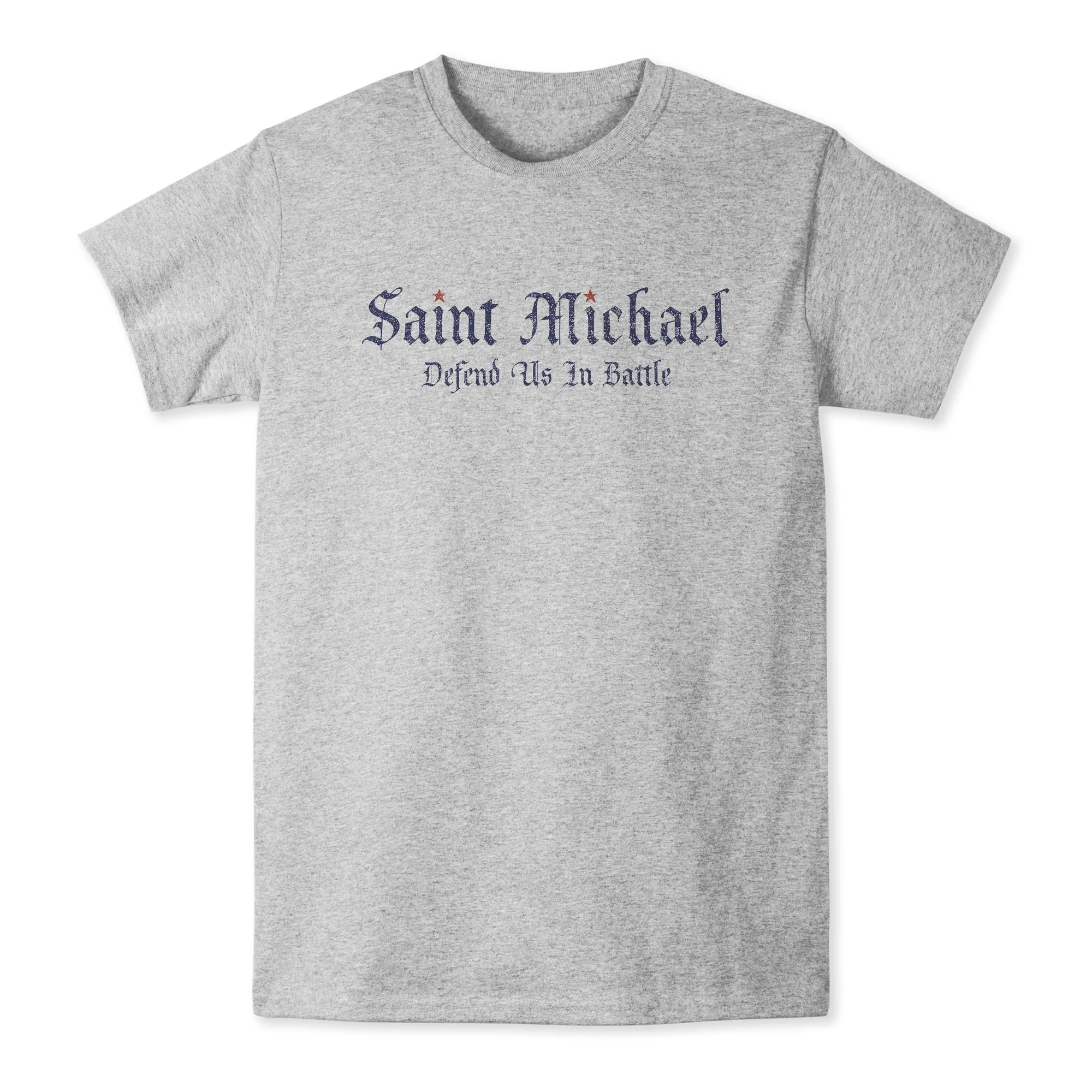 Saint Michael Protect Us T-Shirt - Image 6