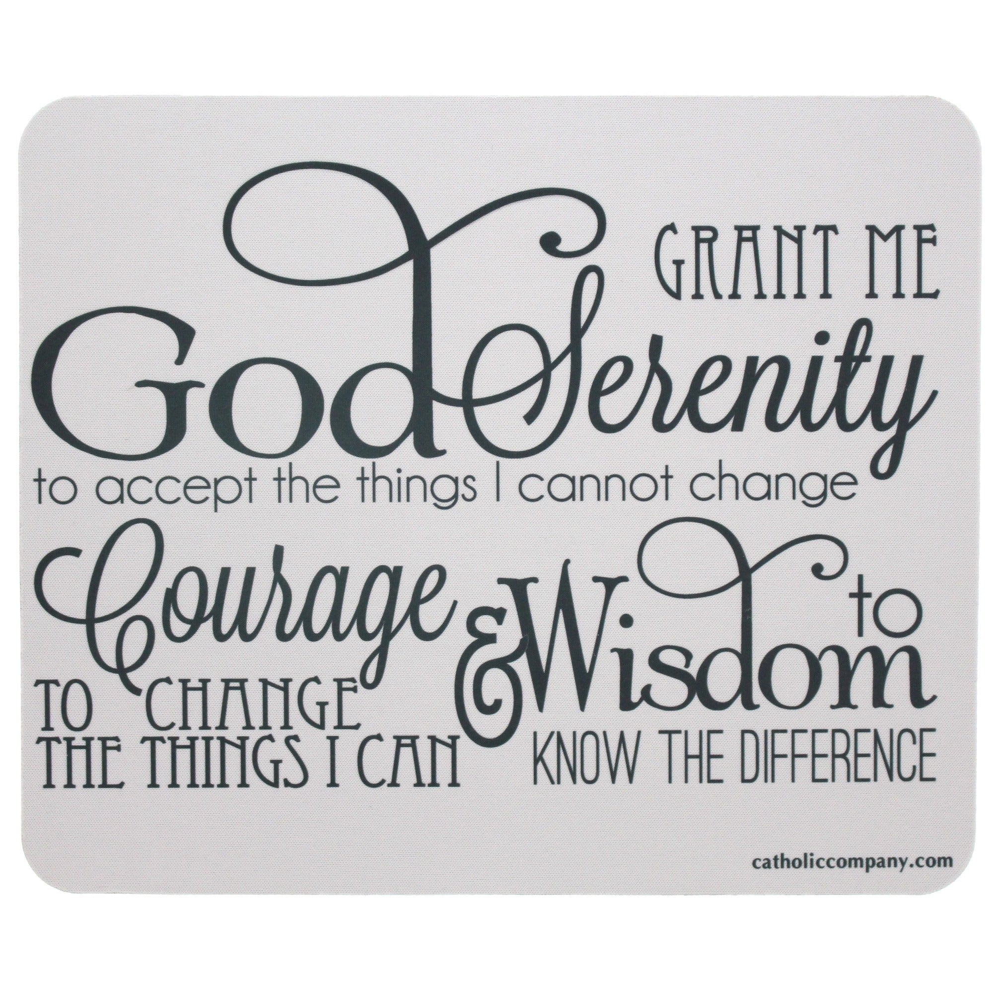 Serenity Prayer Mousepad - Image 2
