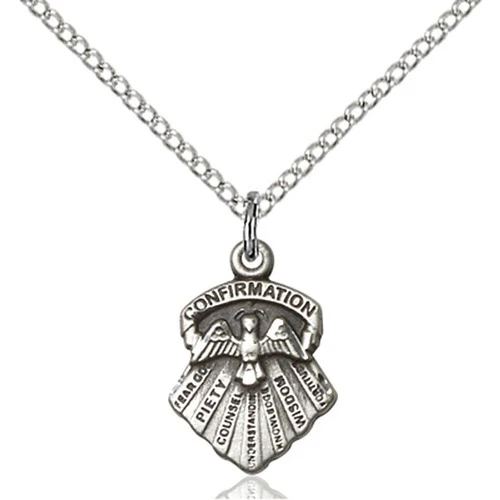 Seven Gifts Pendant with Chain, Bliss, Sterling Silver