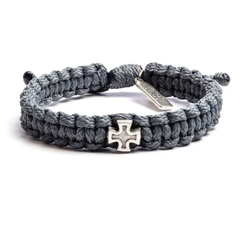 Slate Strength From Christ Cross Bracelet For Men