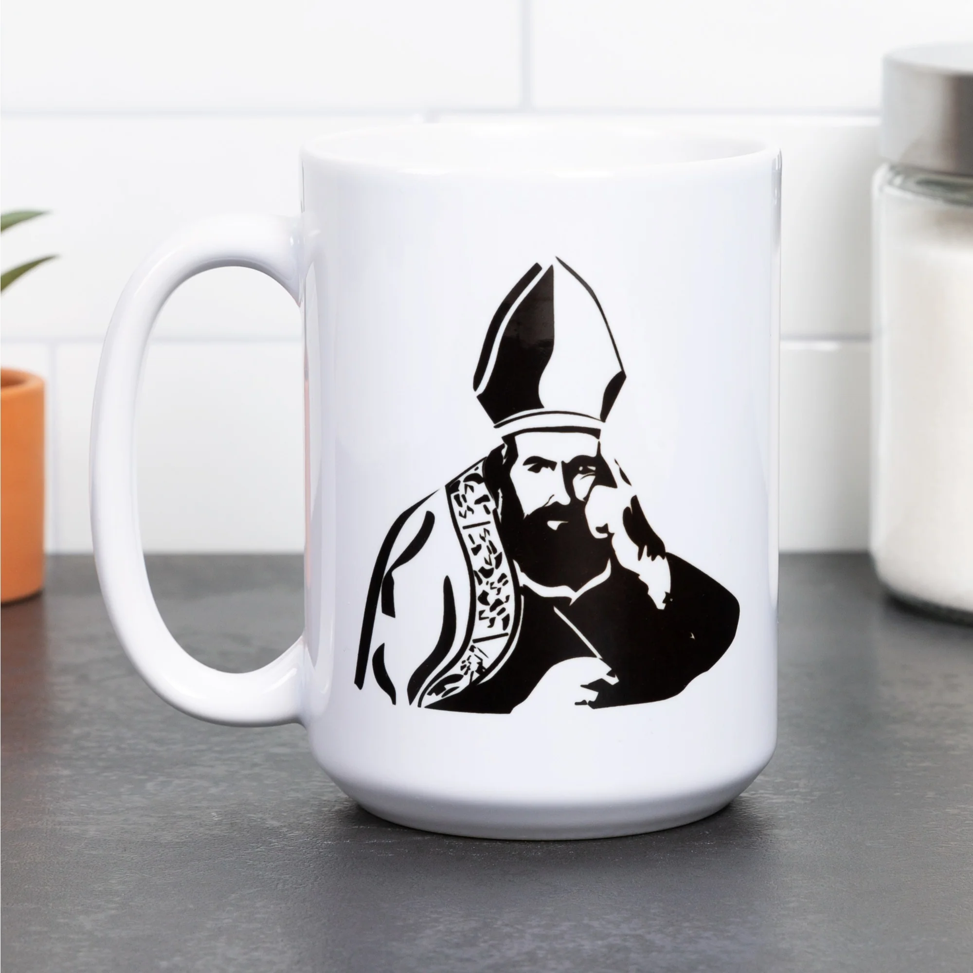 St. Augustine "Conquer Yourself" Mug