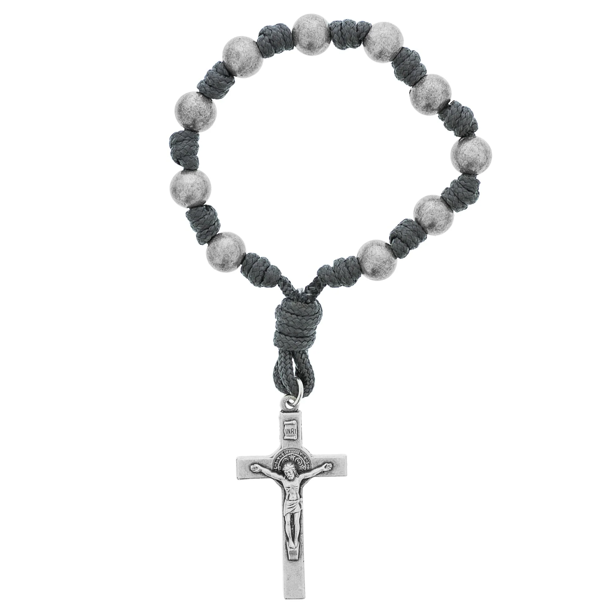 St. Benedict Paracord Decade Rosary - Image 2