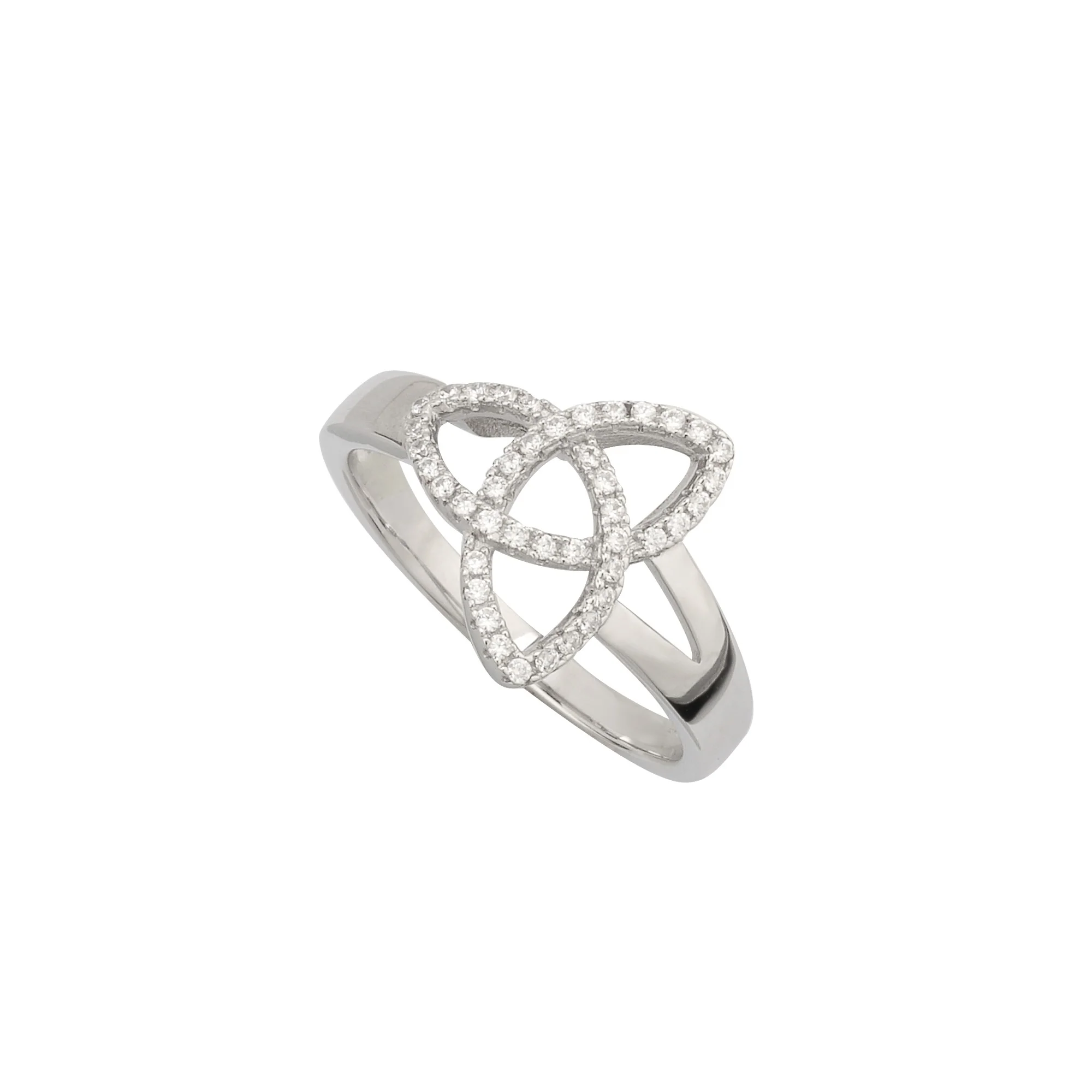 Sterling Silver Trinity Knot Ring - Image 13