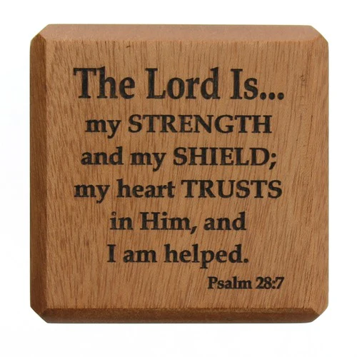 Strength Themed Scripture Cube - Image 4