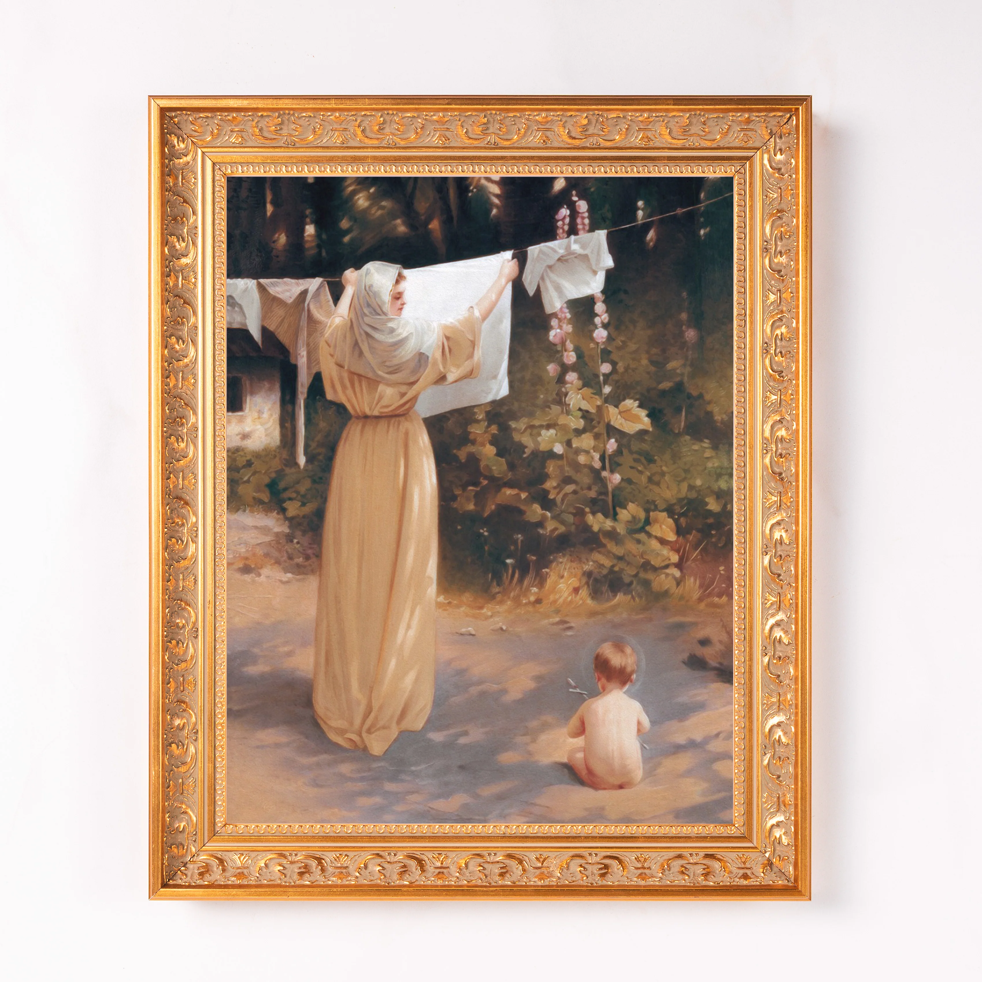 The Polish Madonna Framed Canvas - Sacred Classics Collection - Image 2