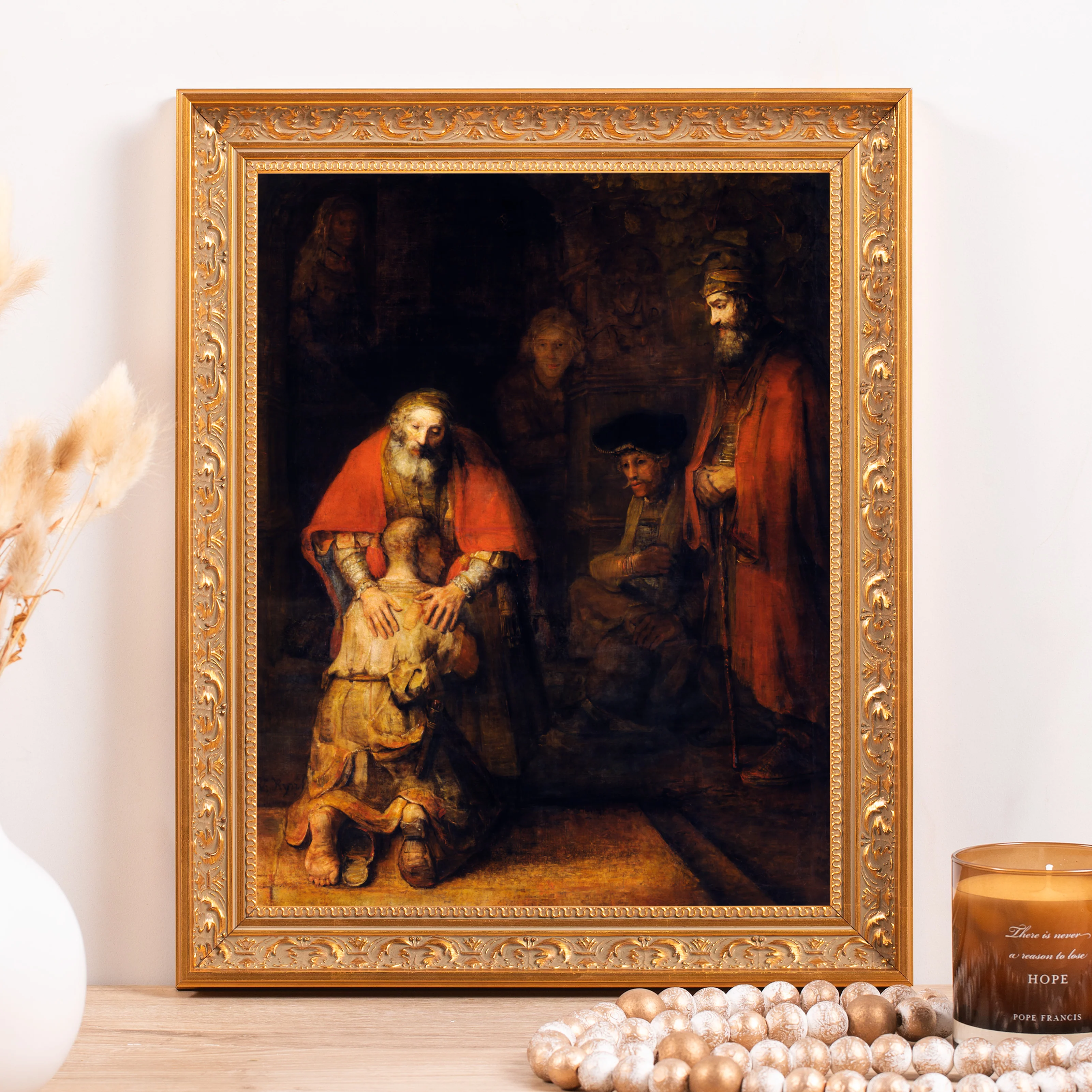 The Prodigal Son Framed Canvas - Sacred Classics Collection