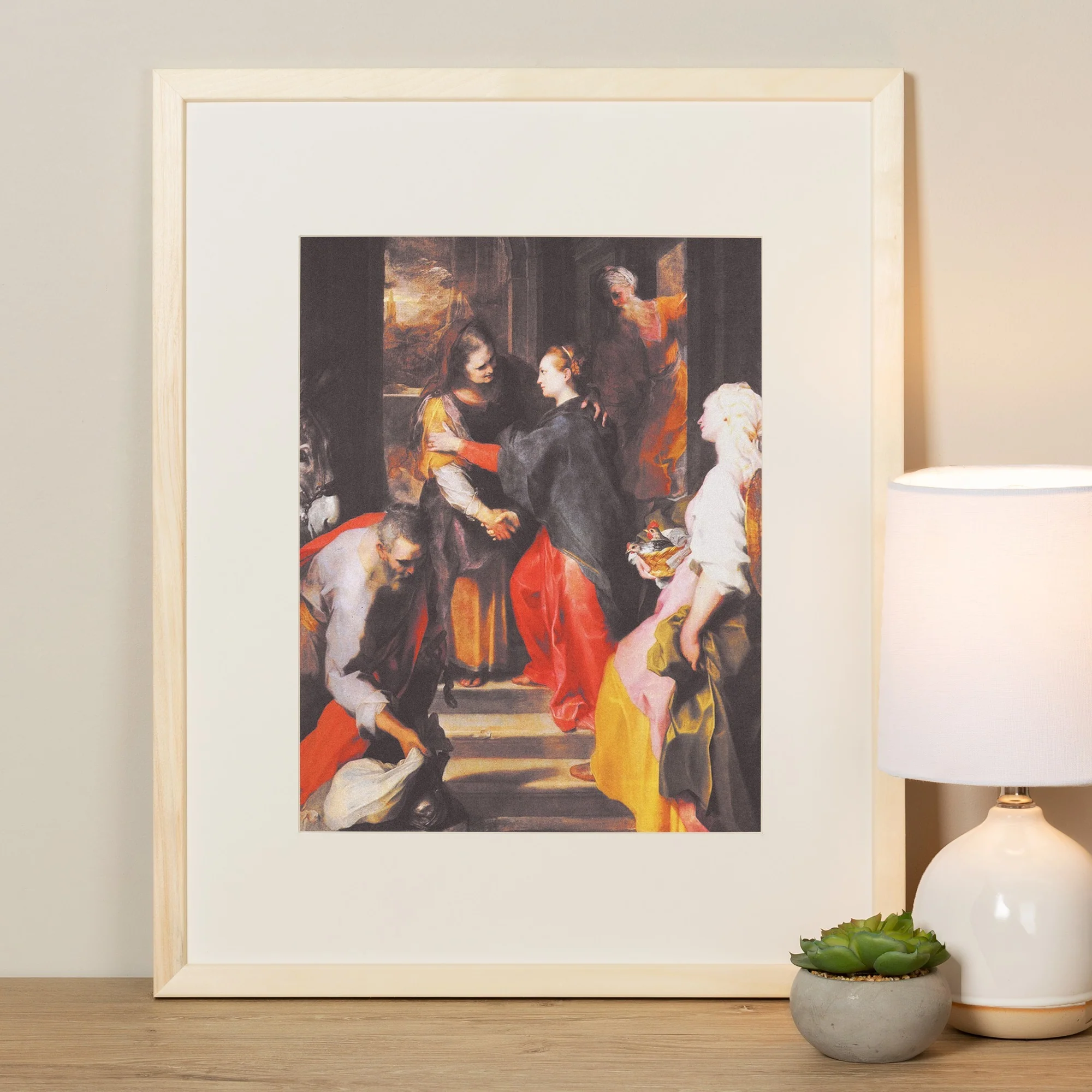 The Visitation Framed Print - Image 5