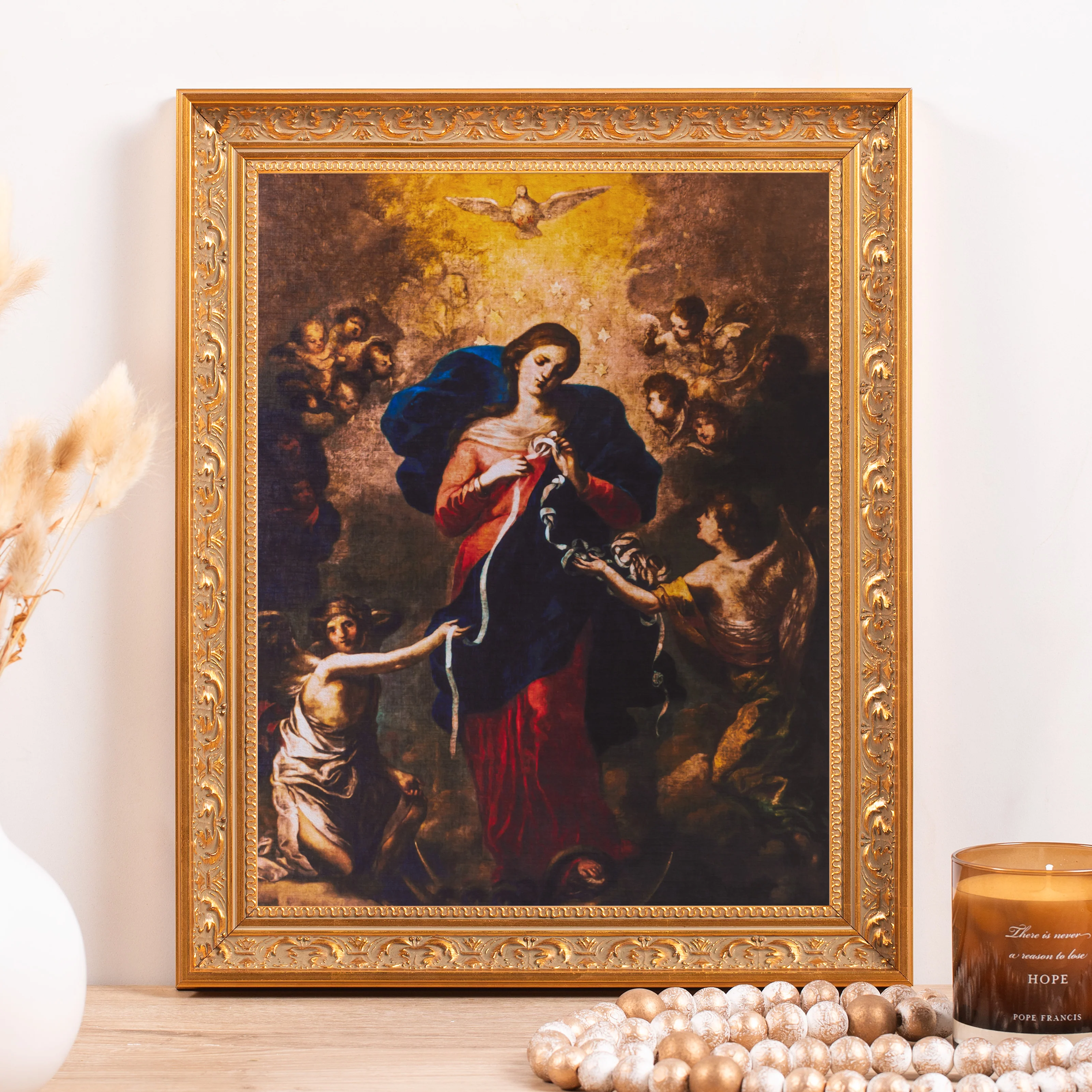 Undoer of Knots Framed Canvas - Sacred Classics Collection