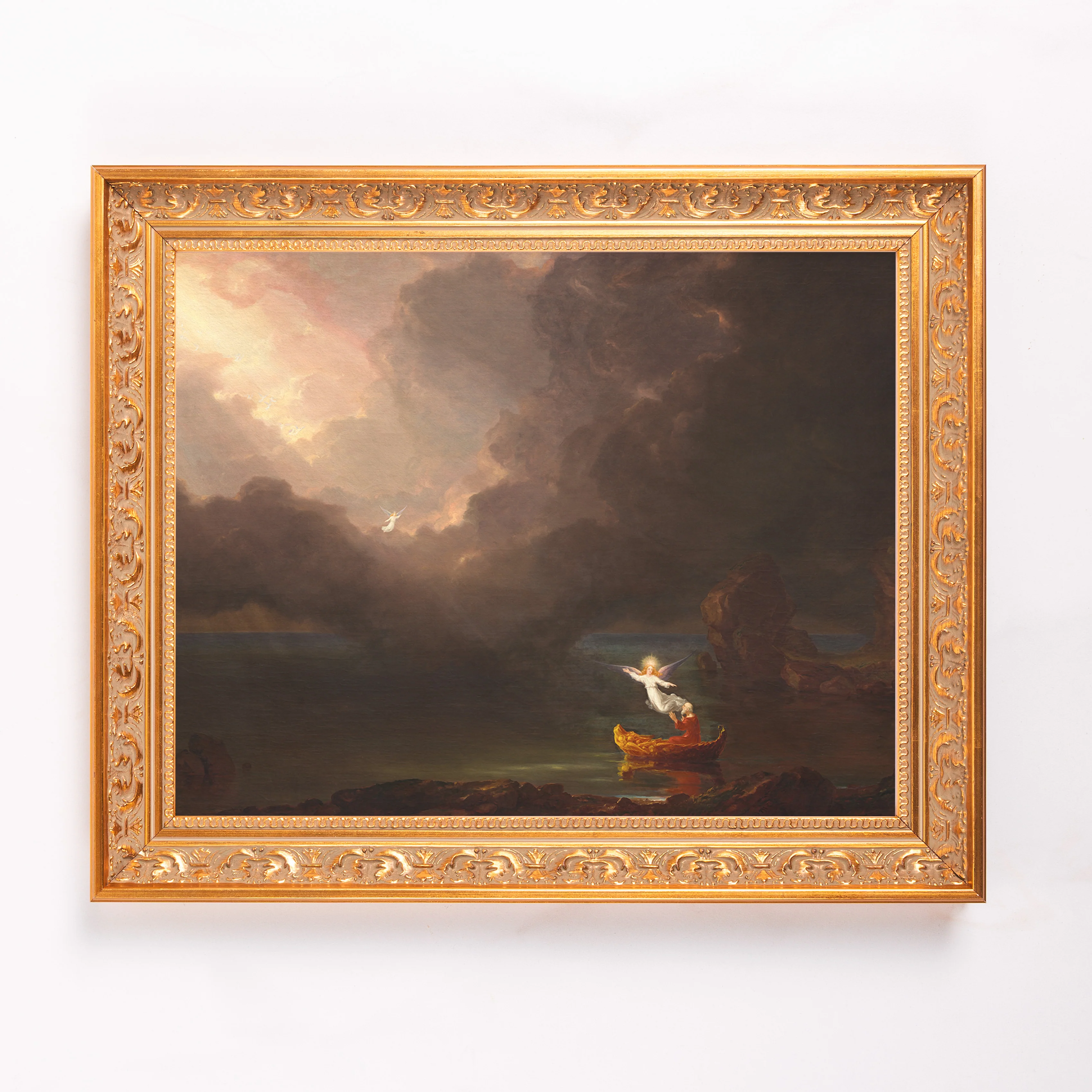 Voyage of Life: Old Age  Framed Canvas - Sacred Classics Collection - Image 3