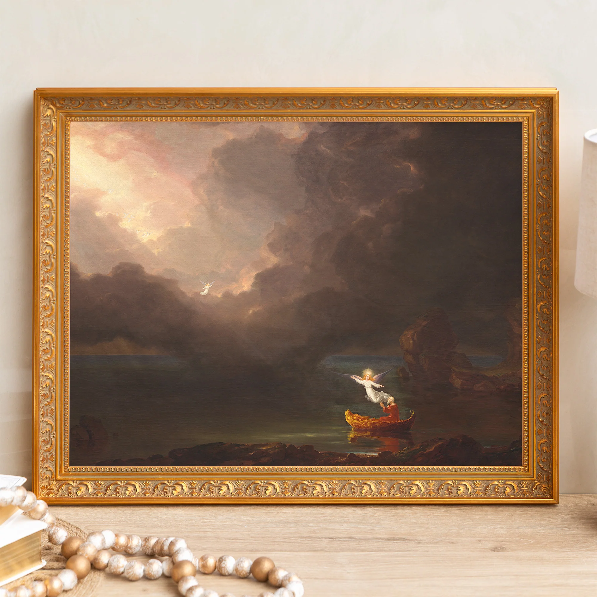 Voyage of Life: Old Age  Framed Canvas - Sacred Signature Collection