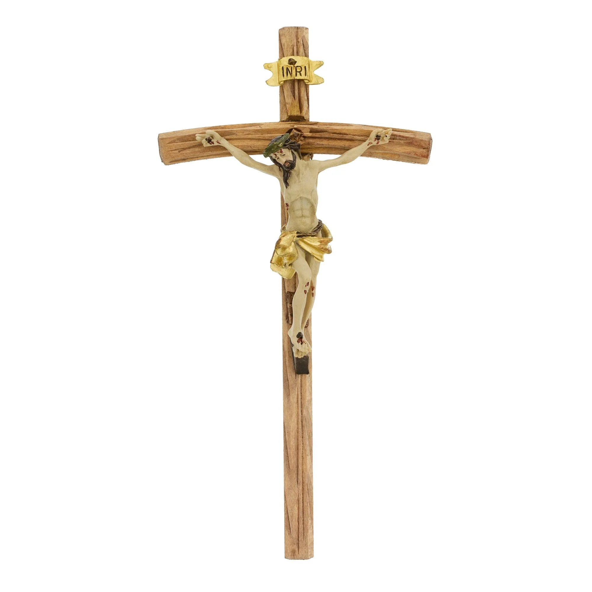 Wood Oberammergau Cross - Image 4